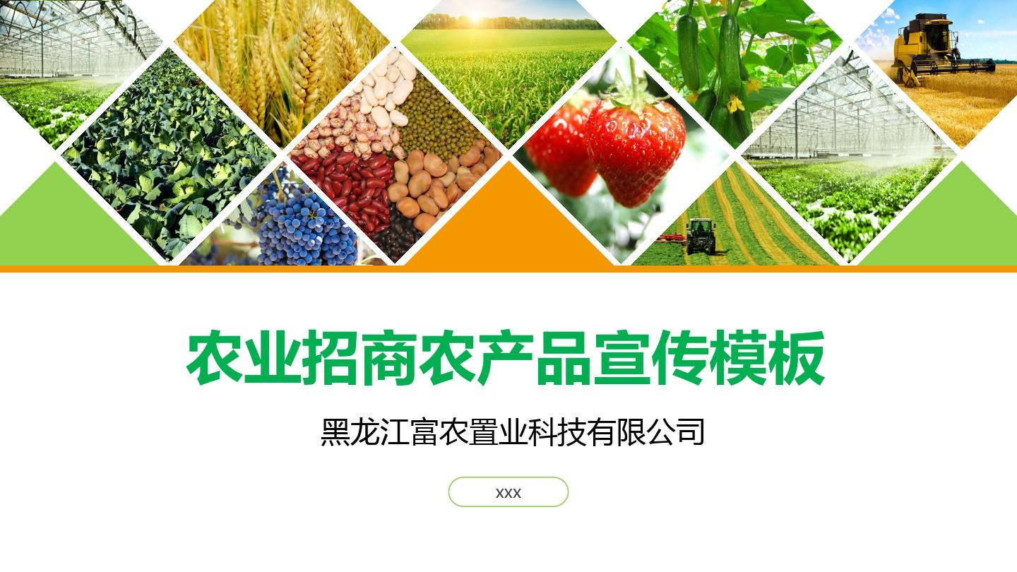 綠色田野，財富未來 現(xiàn)代農(nóng)業(yè)招商與農(nóng)產(chǎn)品品牌宣傳方案
